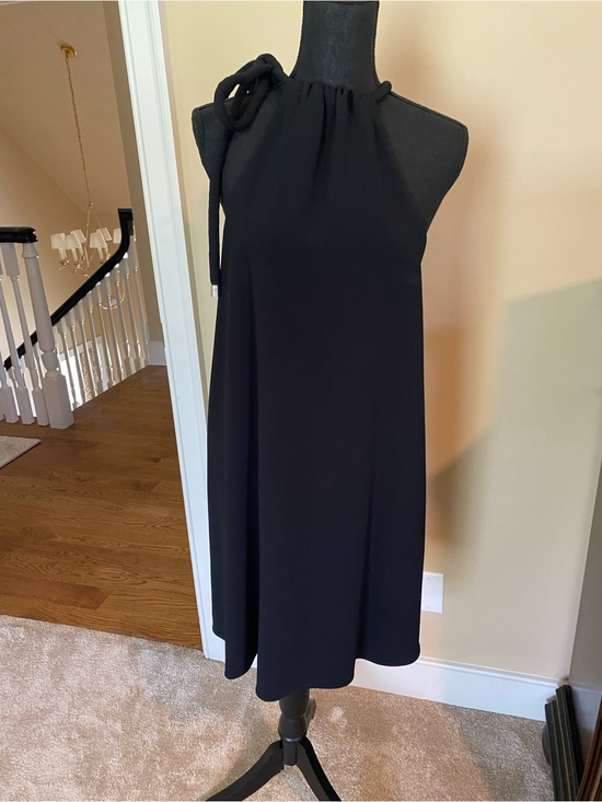 The Row Dresses & Skirts - The Row Black Halter Tie-Shoulder Mini Dress